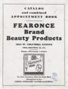 (BUSINESS.) FEARONCE, JULIA B. Catalog and Combined Appointment and order Book.